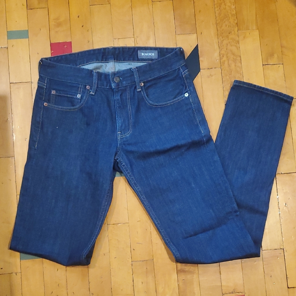 Bonobos Tailored Fit Blue Jeans 30x34